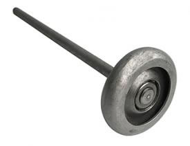 300-25102 (3" 10 ball steel x 9" stem 150 lb load; 50,000 12' door cycles)