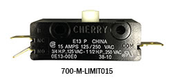 700-M-LIMIT006 (700-M-LIMIT006
Cherry Limit Switch D w/Lever Only)
