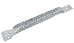 300-56050 (Adjustable Operator Reinforcing Bracket; 18"-24" Sections; ZP;
Pin and Cotter included)