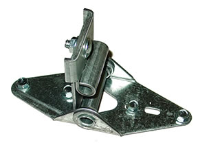 300-10080 (Adjustable Hinge Bracket 11 ga. for #2 - #13 Hinge Position for 7/16" Roller Stem)