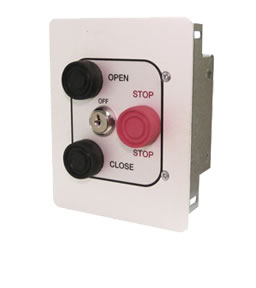 675-10027 (#3BFL 3 Button, Open-Close-Stop w/Lockout, NEMA 1 Flush Mount)