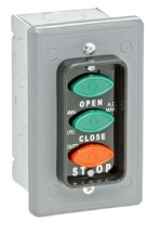 675-00025 (#3BF 3 Button, Open-Close-Stop w/ Stainless Steel Faceplate, NEMA 1 Flush Mount) 675-00025 (#3BF 3 Button, Open-Close-Stop w/ Stainless Steel Faceplate, NEMA 1 Flush Mount)
