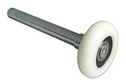 300-25016 (2" Sealed Bearing Nylon Car Wash 4" ZP Stem 100 lb. load; 100,000 12' door cycles)
