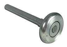 300-25018 (2" 10 ball Heavy Duty Steel x 4" ZP stem; 100 lb load; 15,000 12' door cycles)