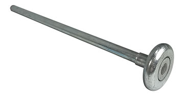 300-25020 (2" 10 ball Heavy Duty Steel x 10" ZP stem; 100 lb load; 15,000 12' door cycles)