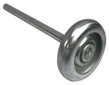 300-25104 (3" 10 ball x 7 1/4" ZP steel stem 150 lb load; 50,000 12' door cycles)