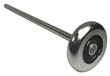 300-25107 (3" Heavy Duty steel Sealed bearing x 11" ZP stem 200 lb load; 100,000 12' door cycles)