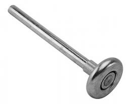 300-25018 (2" 10 ball Heavy Duty Steel x 4" ZP stem; 100 lb load; 15,000 12' door cycles)