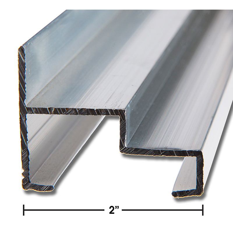 400-47205 (8'2" x 2" Style 200 Section Adapter Rail)