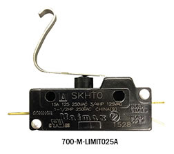700-M-LIMIT025 (700-M-LIMIT025
Single Limit Switch w/ straight Lever)